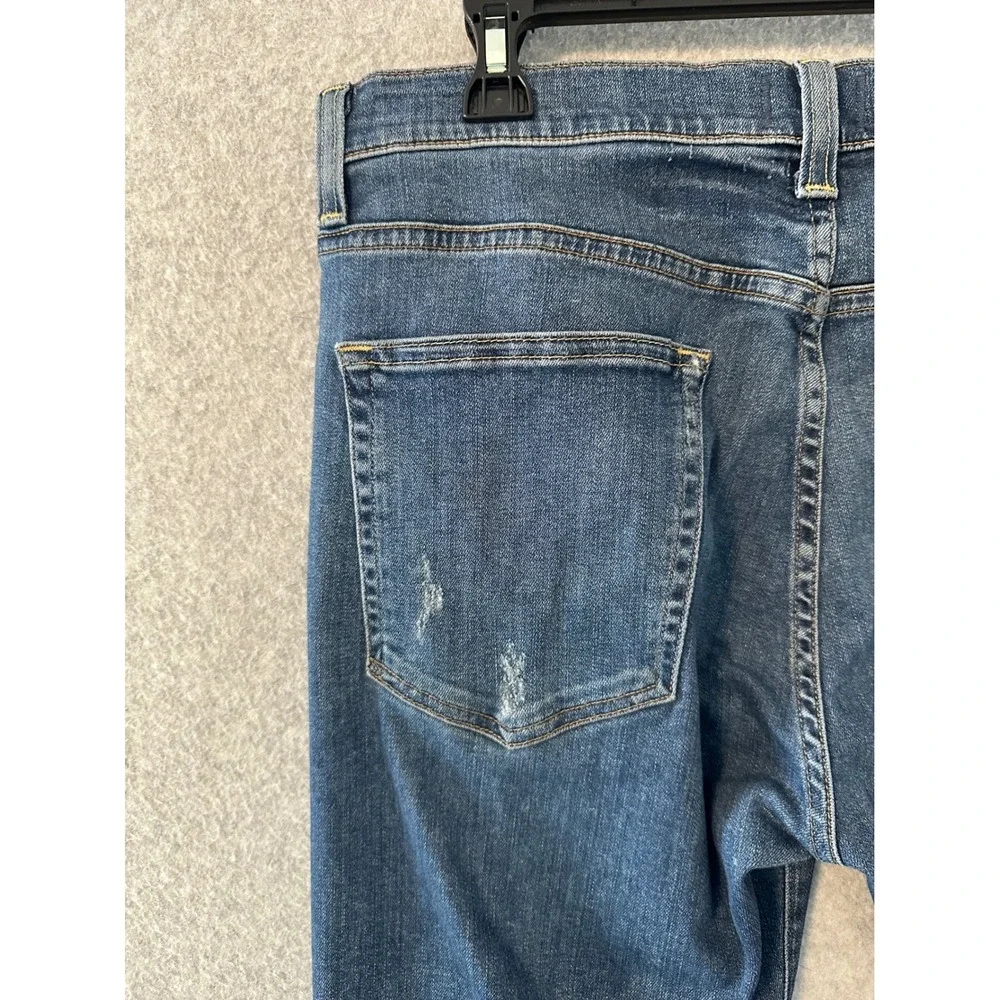 Citizens of Humanity The London Jeans Mens 33 Blue Slim Fit Distressed 6170-1414